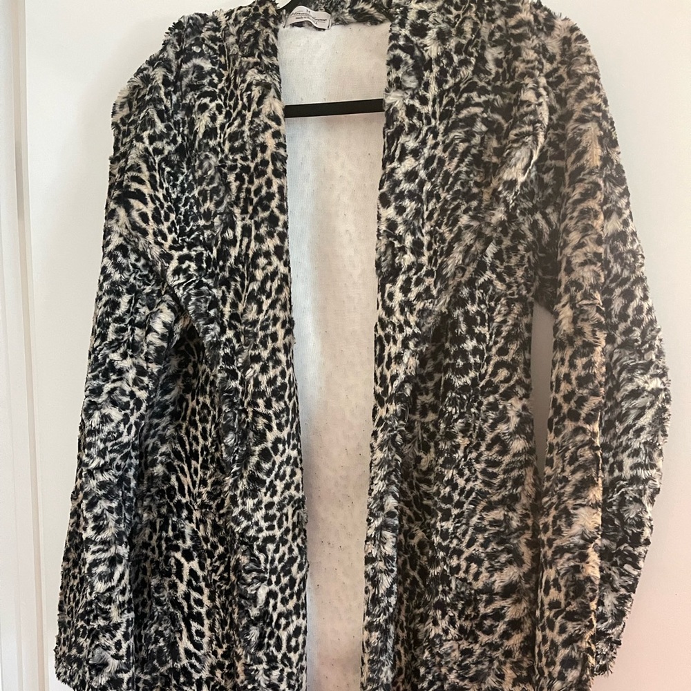 Womens faux fur jacket